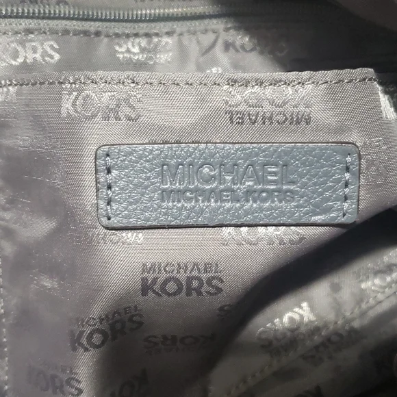 Grey Michael Kors Purse - Picture 6 of 7